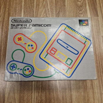 CONSOLE SUPER FAMICOM BOITE + 2 MANETTE JAP