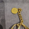 COLLIER ALONA METAL DORÉ + BOITE