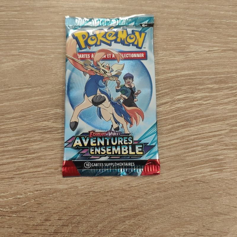 10 CARTES ECARLATE ET VIOLET AVENTURES ENSEMBLE / Carte Pokemon Vf