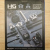 ZOOM H6 BLK ENREGISTREUR NUMÉRIQUE PORTABLE PORTABLE 6 PISTES