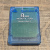 CARTE MEMOIRE PLAYSTATION 2 8MB BLEU