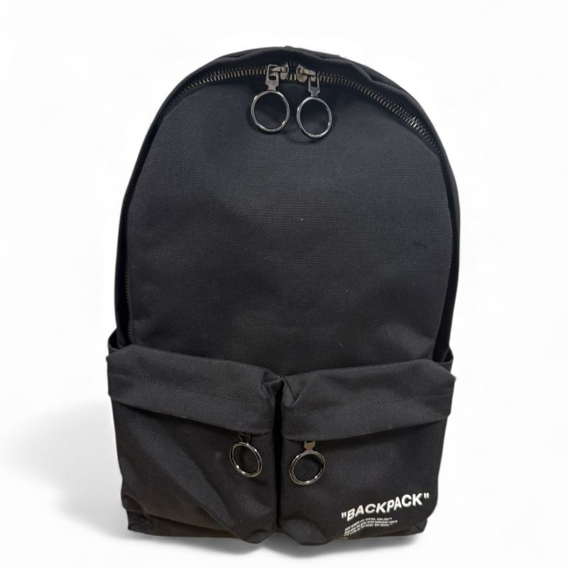 SAC A DOS OFF WHITE BLACK BACKPACK