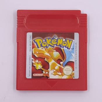 POKEMON VERSION ROUGE FRA - GAME BOY (CARTOUCHE SEULE)