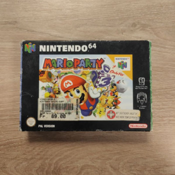 JEU N64 MARIO PARTY + BOITE + NOTICE