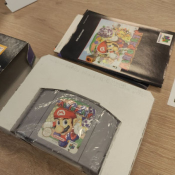 JEU N64 MARIO PARTY + BOITE + NOTICE