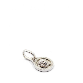PENDENTIF VERSACE OR BLANC 18K 5.40G