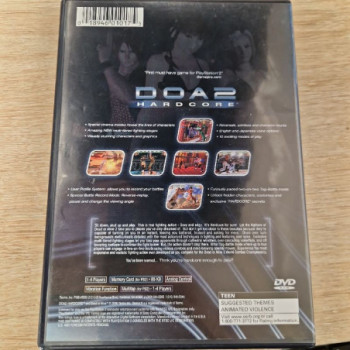 DOA 2 Hardcore - PS2 Game
