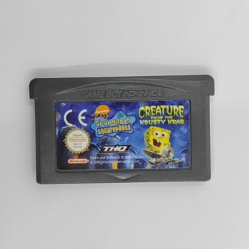 BOB L'EPONGE LA CREATURE DU CRABE CROUSTILLANT - GAME BOY ADVANCE (CARTOUCHE SEULE)