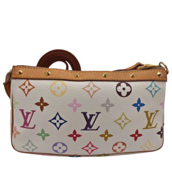 LOUIS VUITTON POCHETTE MULTICOLOR M92649 + FACTURE 2004