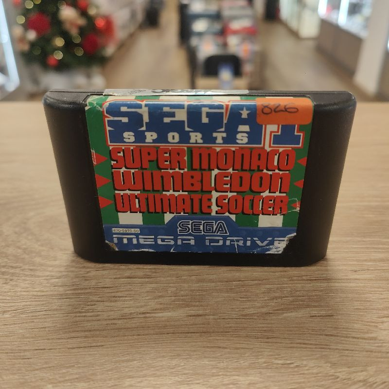 JEU SEGA MEGA DRIVE SPORT 1 SUPER MONACO