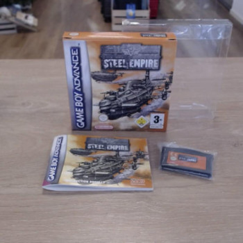JEU GBA STEEL EMPIRE + NOTICE + BOITE