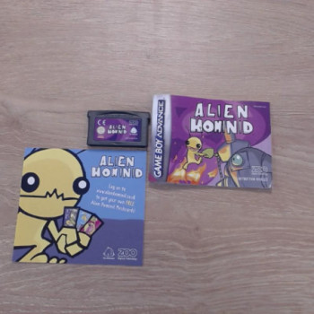 JEU GBA ALIEN HOMINID + NOTICE + BOITE
