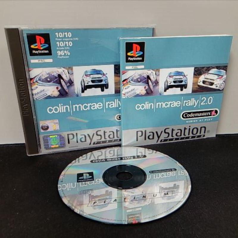 COLIN MACRAE RALL 2.0 PS1 PLATINUM COMPLET