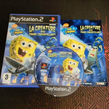 Bob L'Eponge - La Créature Du Crabe Croustillant PS2