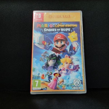 MARIO + THE LAPINS CRETINS SPARKS OF HOPE EDITION GOLD  SWITCH NEUF/BLISTER