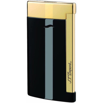 S.T. Dupont Slim 7 Lighter (Black/Gold)