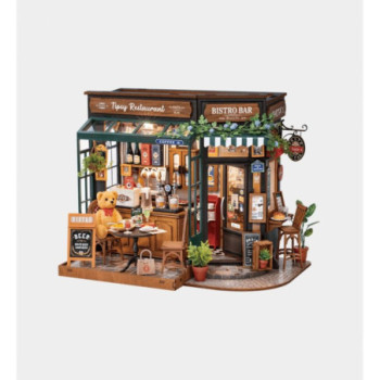 ROLIFE TIPSY RESTAURANT DIY MINIATURE DOLLHOUSE MODEL KIT DG167