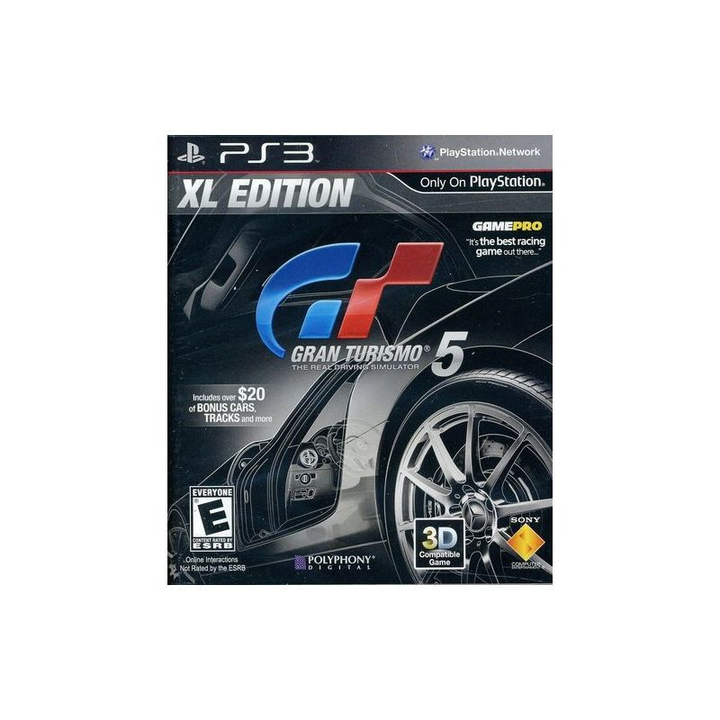 SONY GRAN TURISMO 5 XL PS3 ENG
