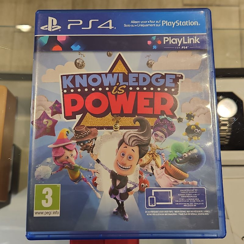 KNOWLEDGE IS POWER PS4
