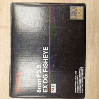 SIGMA 8MM F3.5 EX DG CIRCULAR FISHEYE LENS (NIKON)