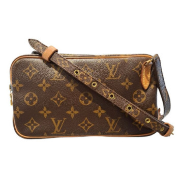 LOUIS VUITTON Pochette Marly Bandoulière Monogram Canvas M51828 + FACTURE 2003