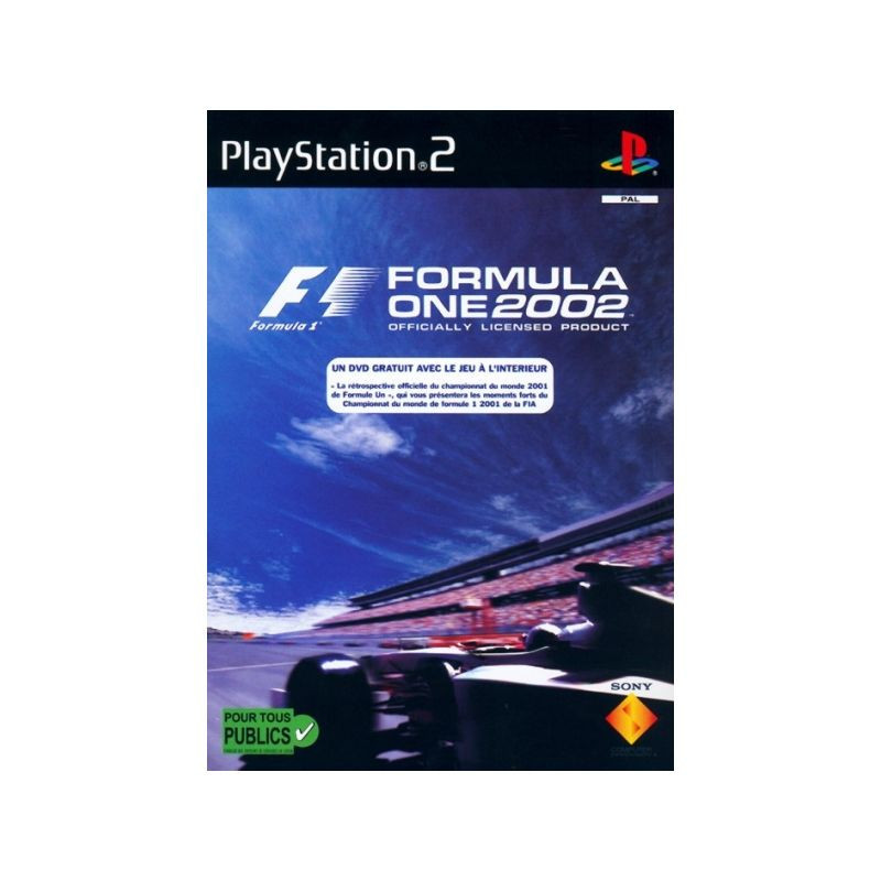 FORMULA ONE 2002 PS2 PAL