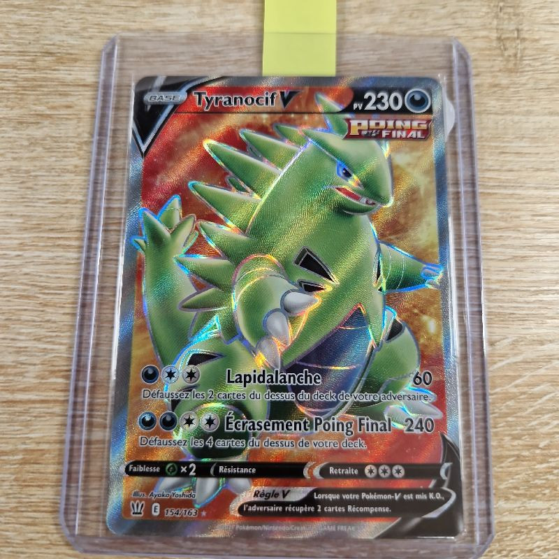 TYRANOCIF V (BST 154) STYLES DE COMBAT POKEMON FR
