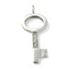 PENDENTIF CLEF OR 18CT 1.30GR DMT