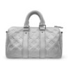SAC A MAIN LOUIS VUITTON KEEPALL 25 GRIS MINERAL