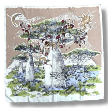 CARRE CHRISTIAN DIOR MAGICAL BAOBAB SOIE