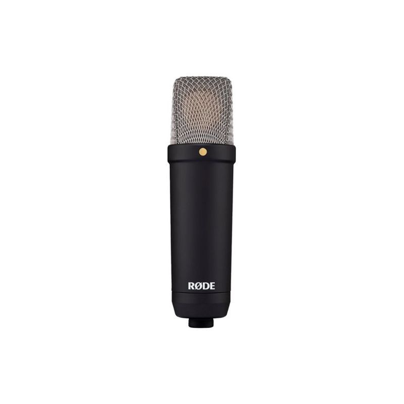 RODE NT1 SIGNATURE SERIES STUDIO CONDENSER MICROPHONE WITH HF6 TRUE CONDENSER CAPSULE IN BLACK