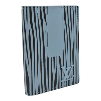 ORGANISEUR DE POCHE LOUIS VUITTON LV x PARK SEO-BO CUIR EPI XL BLEU