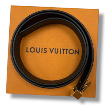 CEINTURE LV INITIALES 30 MM RÉVERSIBLE M9521V 85