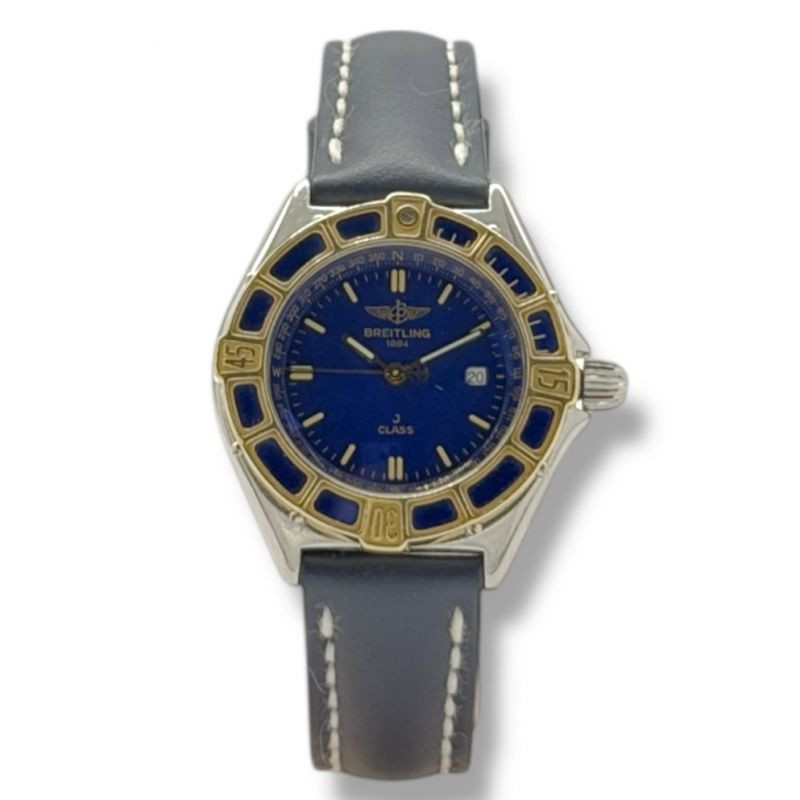 MONTRE  BREITLING OR18CT J-CLASS