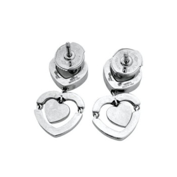 BOUCLES D'OREILLES CHOPARD HAPPY AMOR OR 18CT 9.97GR & FACTURE 2011