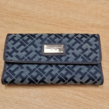 PORTEFEUILLE TOMMY HILFIGER BLEU