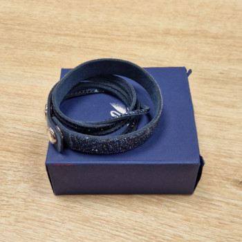 BRACELET SWAROVSKI BLEU STRASS BLEU