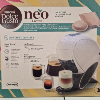 MACHINE A CAFE DELONGHI DOLCE GUSTO NEO BARISTA, WHITE