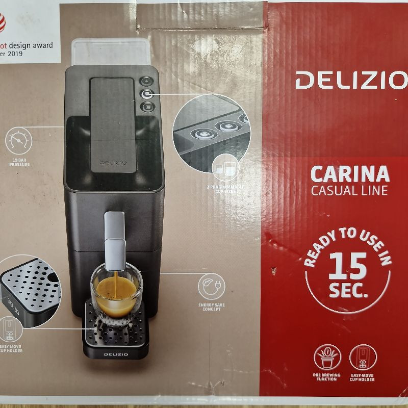 MACHINE A CAFE DELIZIO CARINA NOIR