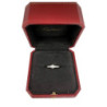 BAGUE SOLITAIRE CARTIER PLATINE 950 & DIAMANT 0.28 5.34GR & BOÎTE /FACTURE 2009