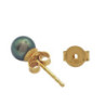 BOUCLE OREILLE OR 18CT + PERLE 1.25GR