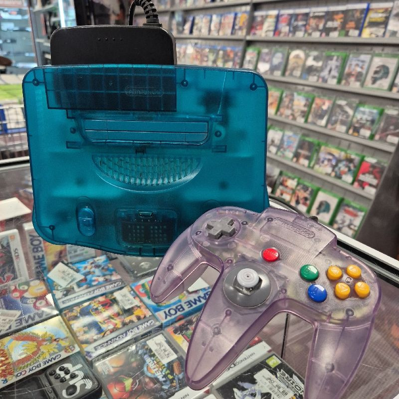 CONSOLE N64 CRYSTAL GREEN