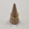 BAGUE OR 800 1.55 GRS ZIRCONS T52