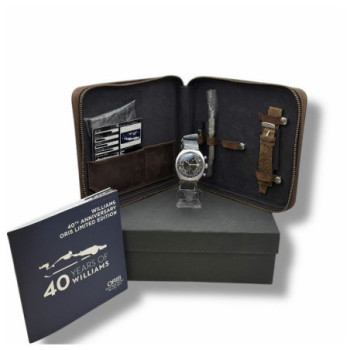 ORIS WILLIAMS 40TH ANNIVERSARY LIMITED EDITION - 40MM - FULL SET 2021