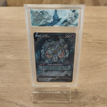 ZACIAN V (CRZ GG48) ZENITH SUPREME POKEMON ENG COLLECT AURA 9.5
