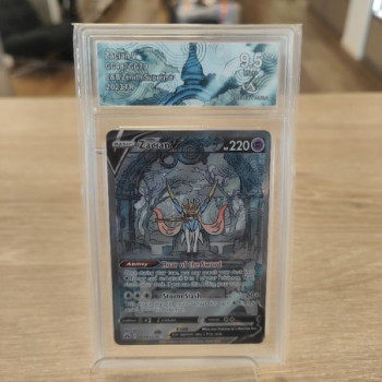ZACIAN V (CRZ GG48) ZENITH SUPREME POKEMON ENG COLLECT AURA 9.5