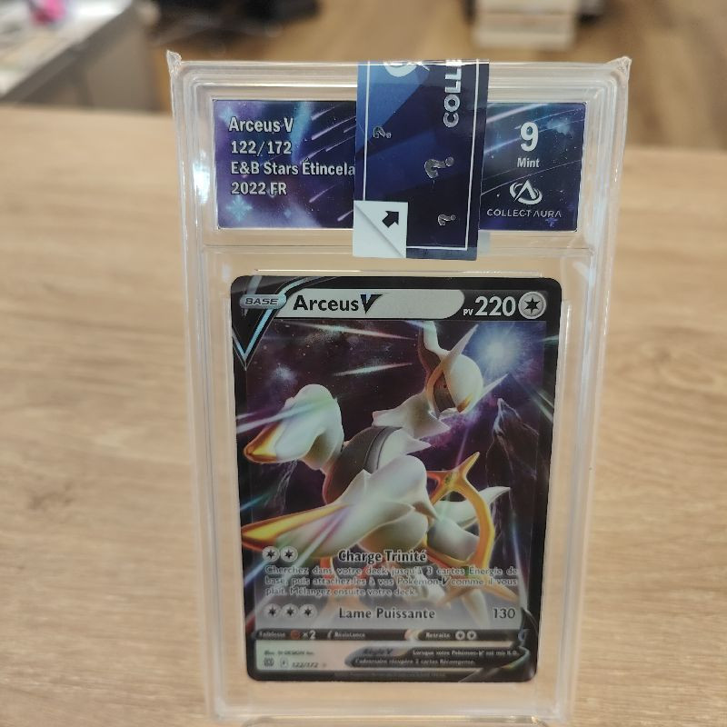 ARCEUS V (BRS 122) STARS ETINCELANTES POKEMON FR COLLECT AURA 9