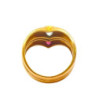 BAGUE OR 18CT 7.05GRS T55