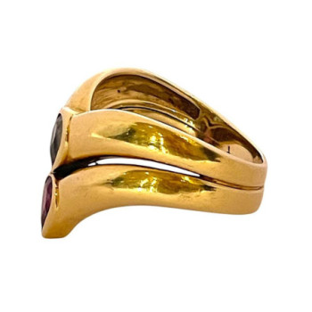 BAGUE OR 18CT 7.05GRS T55