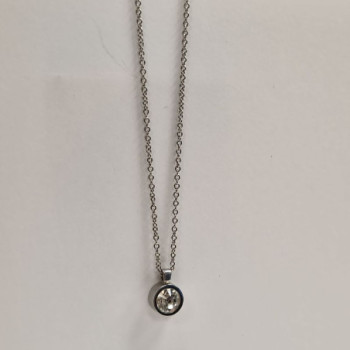 COLLIER ARGENT SWATCH FEMME AVE PETIT PIERRE